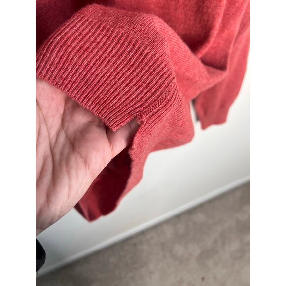 Rodd & Gunn Queenstown Optim Wool-Cashmere Pullover Sweater Dusty Rose Men's L - Picture 5 of 8